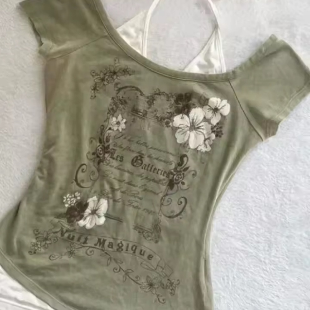 Asymmetrical Halter Top - Picture 3 of 3